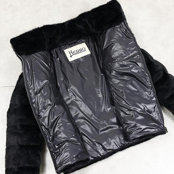 HERNO（ヘルノ） Eco Fur Down Jacket エコファー ダウンジャケット