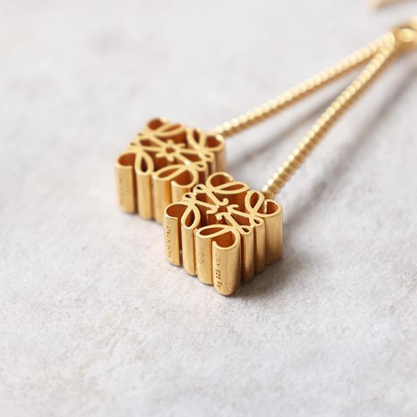 LOEWE（ロエベ） Anagram Drop Earrings アナグラム ドロップピアス