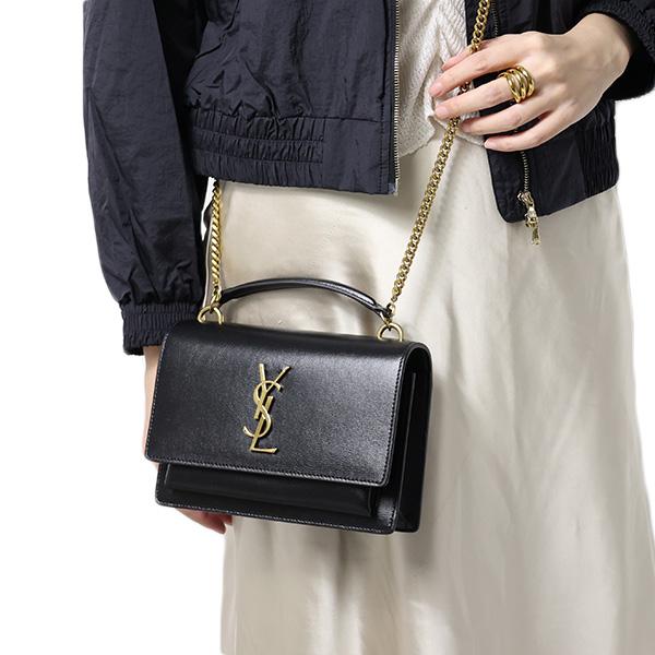SAINT LAURENT サンローラン Sunset Chain Bag 533026 D422W SAINT LAURENT サンローラン Sunset Chain Bag 533026 D422W