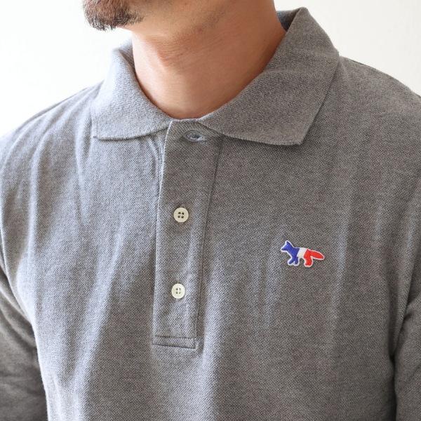MAISON KITSUNE（メゾン キツネ） Tricolor Fox Patch Long Sleeve