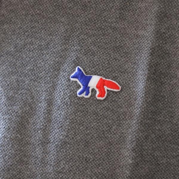MAISON KITSUNE（メゾン キツネ） Tricolor Fox Patch Long Sleeve