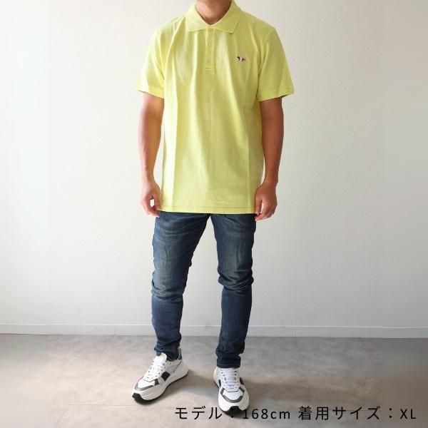 MAISON KITSUNE（メゾン キツネ） Tricolor Fox Patch Polo Shirts