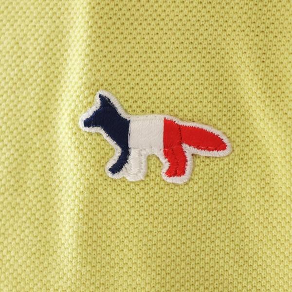 MAISON KITSUNE（メゾン キツネ） Tricolor Fox Patch Polo Shirts