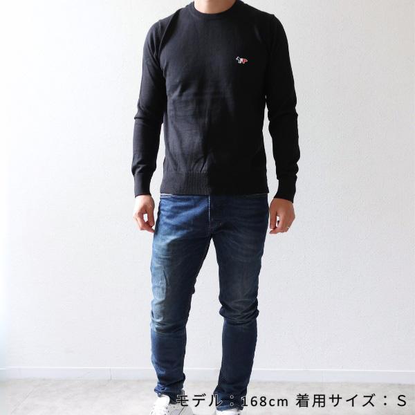希少 美品 XL メゾンキツネ トリコロールフォックス ドット スウェット
