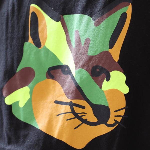 MAISON KITSUNÉ Tシャツ MAISON KITSUNE（メゾン キツネ） Big Neon Fox Oversized T-Shirts