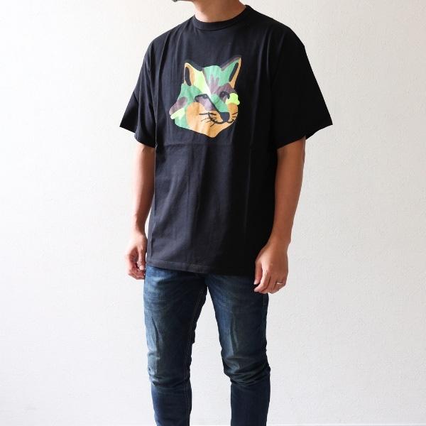 MAISON KITSUNE（メゾン キツネ） Big Neon Fox Oversized T-Shirts