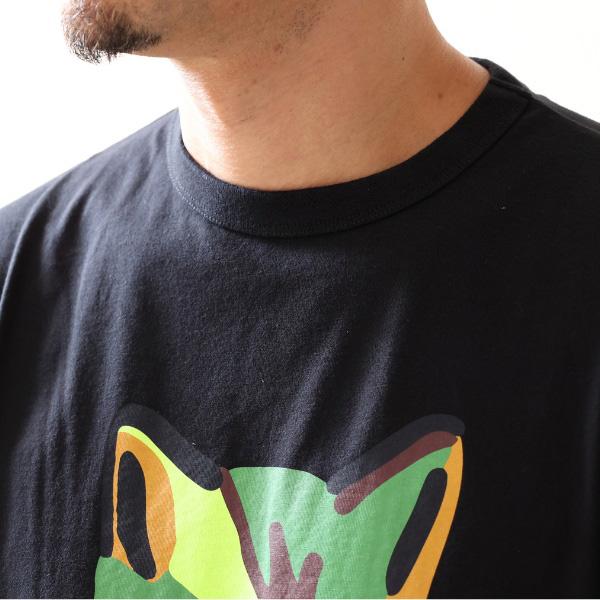 MAISON KITSUNE（メゾン キツネ） Big Neon Fox Oversized T-Shirts