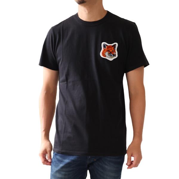 MAISON KITSUNE（メゾン キツネ） Large Velvet Fox Head Patch T