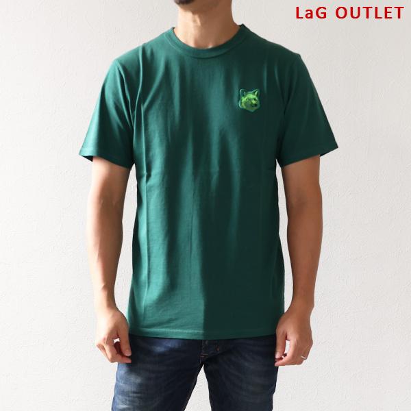 MAISON KITSUNE（メゾン キツネ） Cool-Tone Fox Head Patch T-Shirts