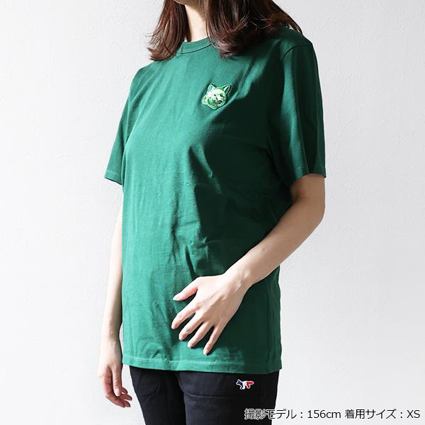 MAISON KITSUNE（メゾン キツネ） Cool-Tone Fox Head Patch T-Shirts