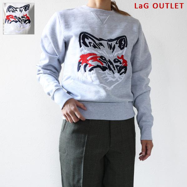 maison kitsune スウェット MAISON KITSUNE（メゾン キツネ） Big Fox Embroidery Sweatshirts