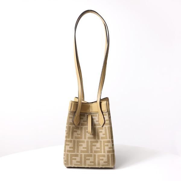 FENDI フェンディ FF Jacquard Fendi Origami Mini Shoulder Bag FENDI フェンディ FF Jacquard Fendi Origami Mini Shoulder Bag