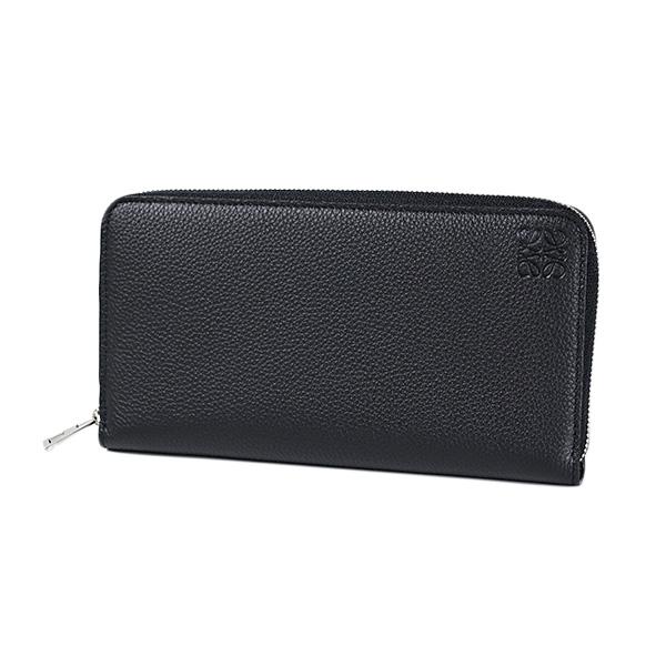 ロエベANAGRAMヒ-ルレザ-ブ-ツBLACK39 LOEWE（ロエベ） Anagram Zip Around Wallet ジップアラウンド