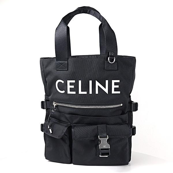 CELINE（セリーヌ） Logo Tote Bag トートバッグ ナイロン ロゴ