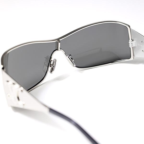 CELINE セリーヌ Triomphe Metal Racer Sunglasses トリオンフ メタル レーサー サングラス マスクフレーム UVカット ロゴ メンズ 4S289CMLBの画像