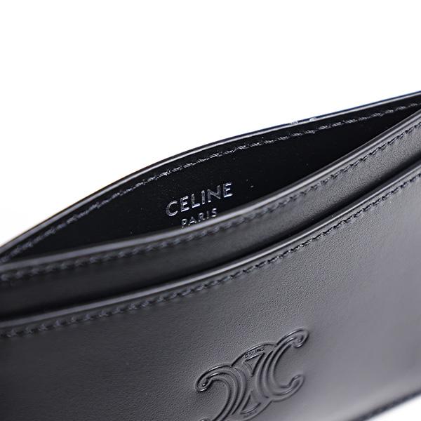 CELINE（セリーヌ） Triomphe Embossed Card Holder カードケース 定期