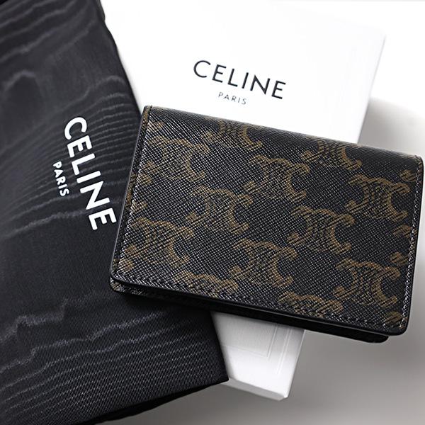 CELINE（セリーヌ） Triomphe Canvas Business Card Holder ビジネス