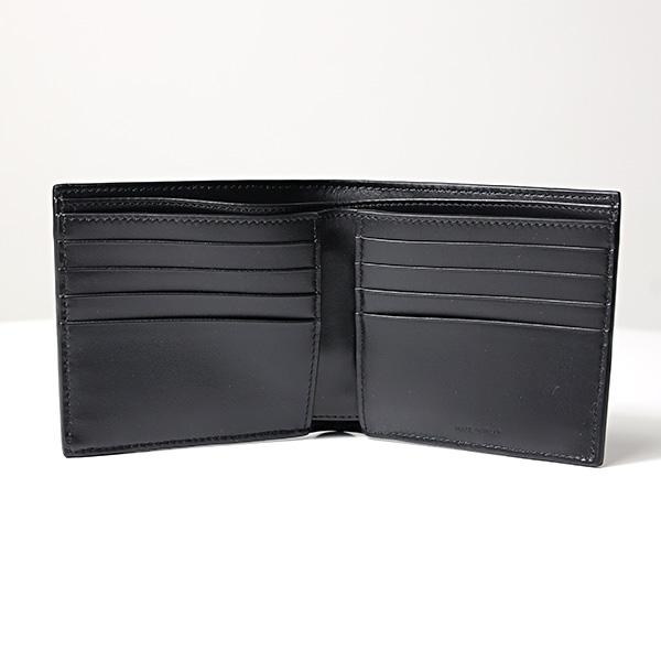 セリーヌ 二つ折り財布 サフィアーノレザー コンパクト ブラック