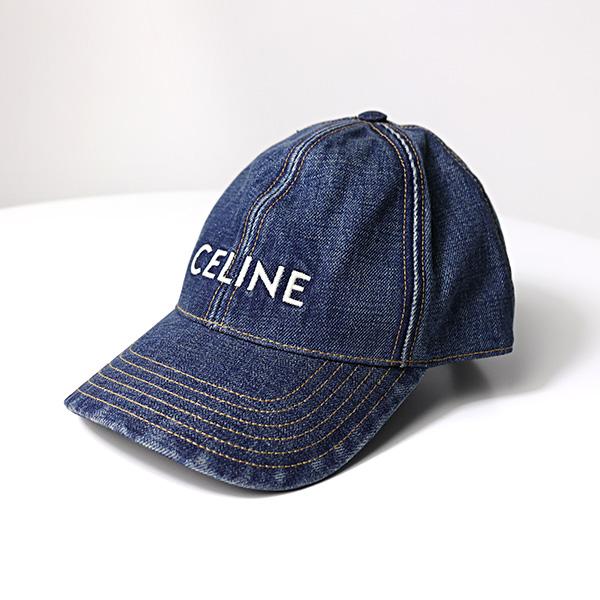 CELINE（セリーヌ） Denim Baseball Cap デニム ベースボールキャップ
