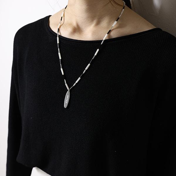 CELINE セリーヌ Monochroms Surf Necklace モノクローム サーフ CELINE セリーヌ Monochroms Surf Necklace モノクローム サーフ