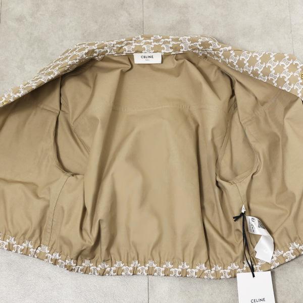 CELINE セリーヌ Triomphe Cropped Shirts クロップドシャツ