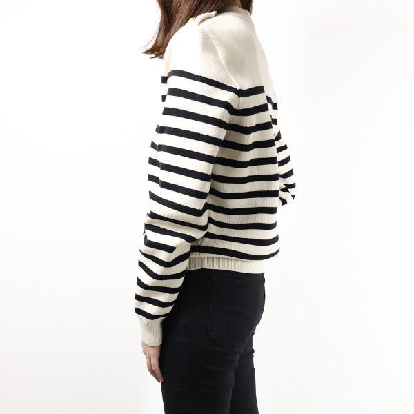 CELINE（セリーヌ） Cotton Crew Neck Mariniere Sweater マリニエール