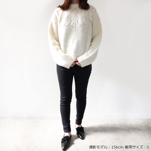 CELINE（セリーヌ） Alpaca Wool Triomphe Sweater フェアアイル 