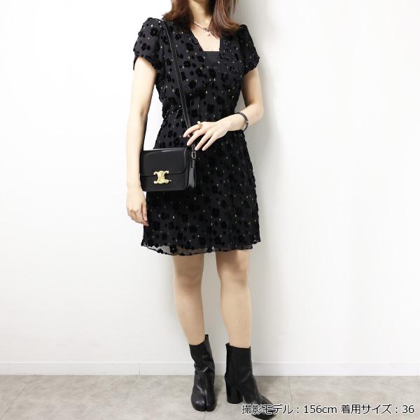 CELINE（セリーヌ） Velvet Babydoll Mini Dress ベビードール ミニ