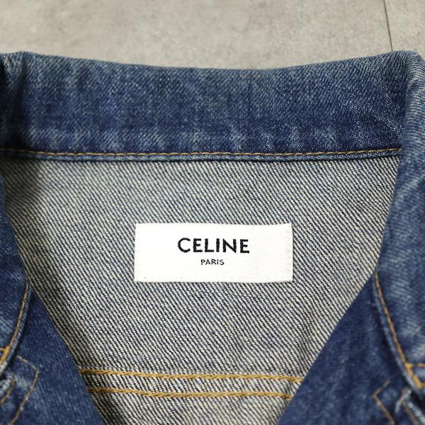 CELINE セリーヌ Wash Denim Trucker Jacket トラッカー CELINE セリーヌ Wash Denim Trucker Jacket トラッカー