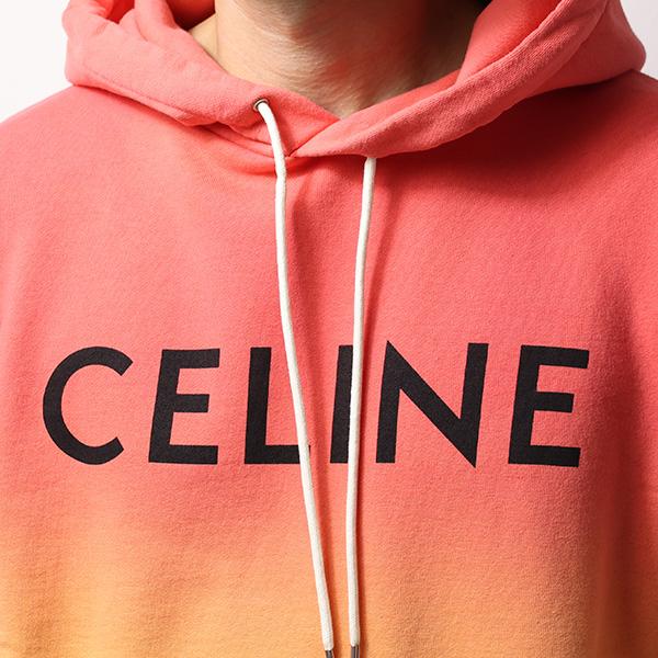 CELINE セリーヌ Cotton Fleece Loose Hoodie コットンフリース