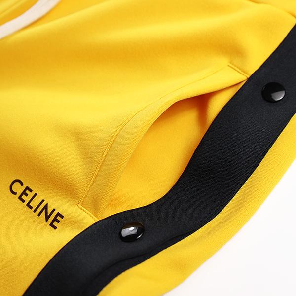 CELINE セリーヌ Jersey Double Face Jogging Pants ダブルフェイス ジャージー トラックパンツ ジョギングパンツ ミッドライズ ボトムス メンズ 2Z223121O 11GXの画像