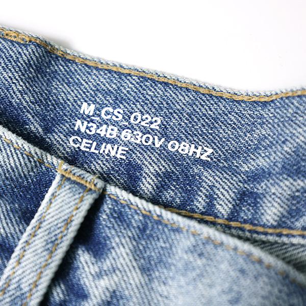 CELINE（セリーヌ） Wash Denim Wesley Shorts ホライゾン