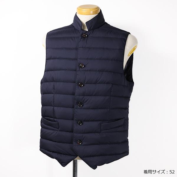 ムーレー　ダウンべスト　シドニー　SIDNEY 44ネイビー MOORER ムーレー SIDNEY Down Vest ダウンベスト ダウンジレ