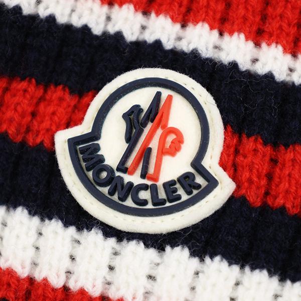 MONCLER モンクレール Stripes Scarf マフラー ストール リブ