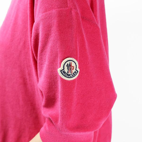 MONCLER（モンクレール） Logo Zip up Polo Shirts テリーコットン