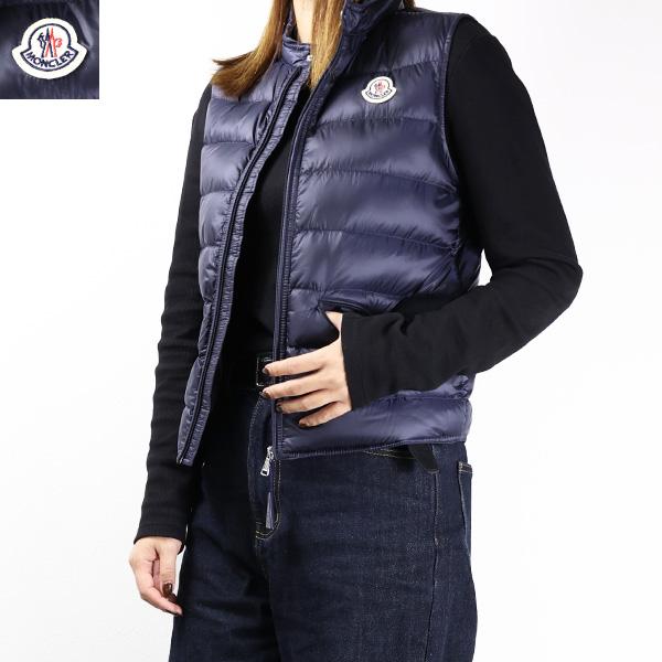 MONCLER モンクレール GUI ロゴワッペン ナイロン ダウンベスト MONCLER（モンクレール） GUI Vest ダウンベスト パッカブル フード