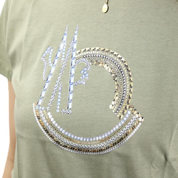 MONCLER（モンクレール） Crystal T-Shirts Tシャツ 半袖 ロゴT