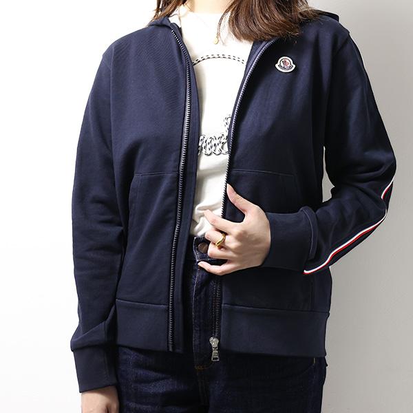 MONCLER（モンクレール） Logo Patch Zip up Cardigan ジップアップ