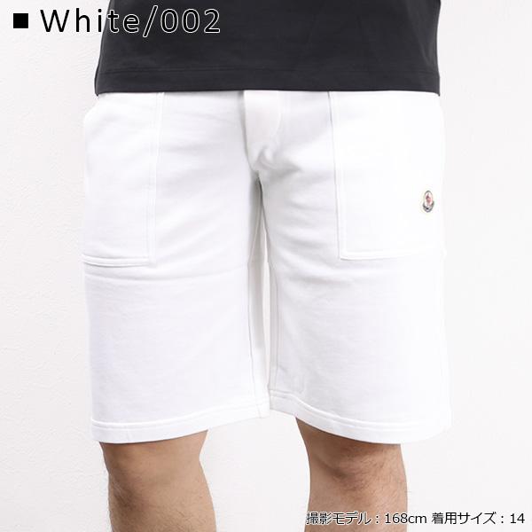 MONCLER モンクレール Sweat Pants スウェットショートパーツ ロゴパッチ スウェット ショートパンツ ボトムス キッズ 男の子 大人もOK メンズ 8H00010 809AGの画像
