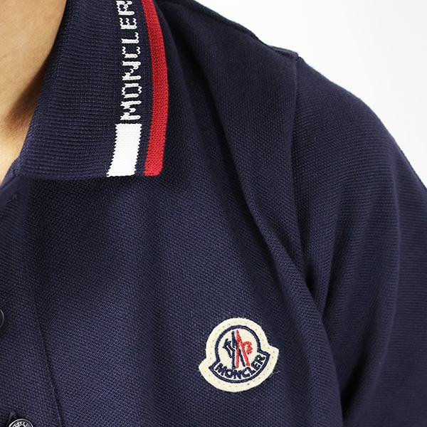 超美品 MONCLER モンクレール ポロシャツ XL トリコロール タグ付き 超美品 MONCLER モンクレール ポロシャツ XL トリコロール タグ
