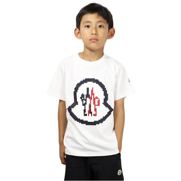 MONCLER ロゴプリント Tシャツ ホワイト MONCLER（モンクレール） Logo