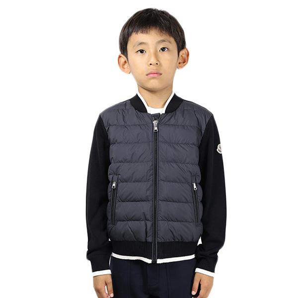キッズ　MONCLER カーデガン Sサイズ 0400023898192_NAVYBLUE?wid=600