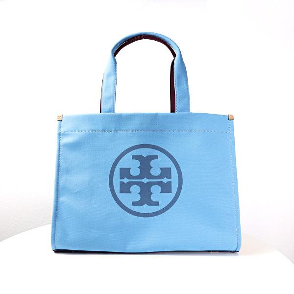 TORY BURCH（トリーバーチ） ELLA Color-Block Canvas Tote Bag トート