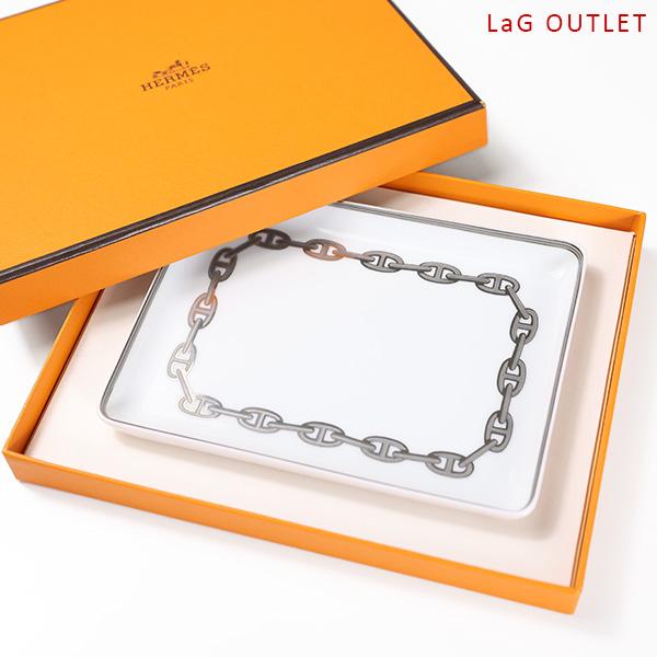 HERMES（エルメス） Chaine D'ancre Platinum Plate スクエアプレート