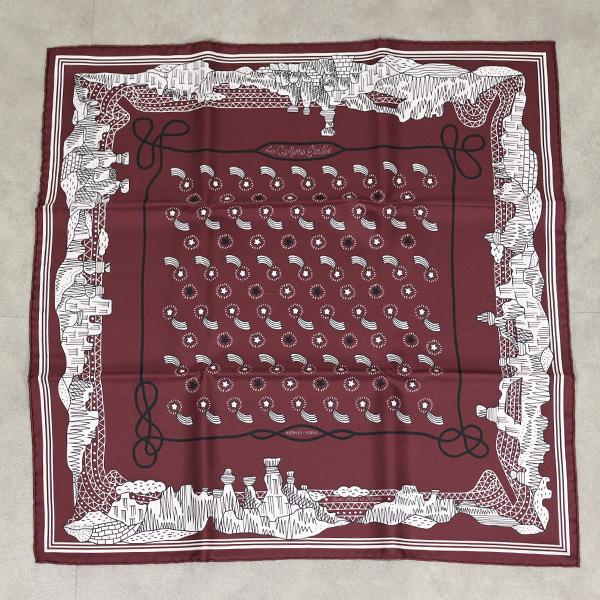 HERMES エルメス Les Canyons Etoiles Scarf 55 カレ55 スカーフ HERMES エルメス Les Canyons Etoiles Scarf 55 カレ55 スカーフ