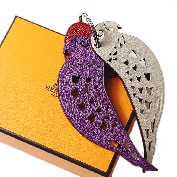 HERMES エルメス Lovebirds Key Ring ラブバード キーホルダー HERMES エルメス Lovebirds Key Ring ラブバード キーホルダー