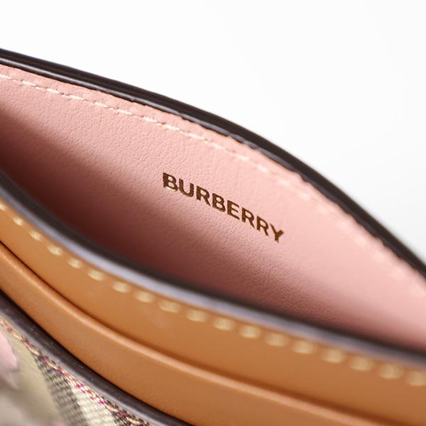 BURBERRY Burberry バーバリー FLORAL CHECK PRINT Card Holder BURBERRY Burberry バーバリー FLORAL CHECK PRINT Card Holder