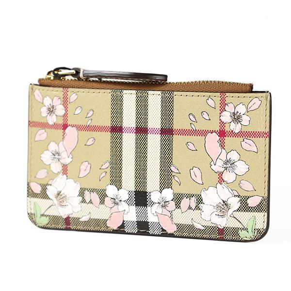 BURBERRY Burberry バーバリー FLORAL CHECK PRINT Coin Case BURBERRY Burberry バーバリー FLORAL CHECK PRINT Coin Case