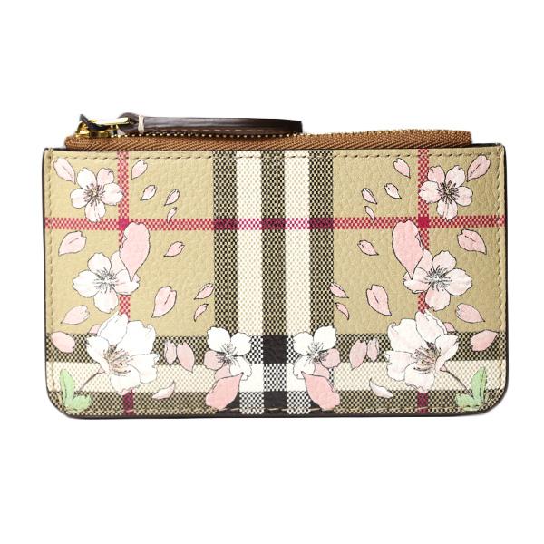 BURBERRY Burberry バーバリー FLORAL CHECK PRINT Coin Case BURBERRY Burberry バーバリー FLORAL CHECK PRINT Coin Case