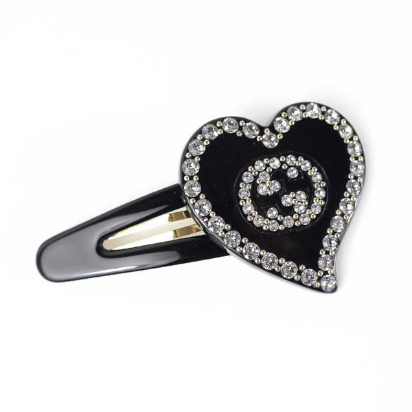 GUCCI（グッチ） Interlocking G Heart Hair Clip インターロッキングG
